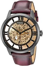 Top 10 Fossil Automatic Watches Of 2018 Fossil Watches For Men Vintage Watches For Men Dark Brown Leather Watch