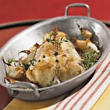 Gigot De Lotte A L Ail Confit Recette Recettes De Cuisine Recette Recette Poisson