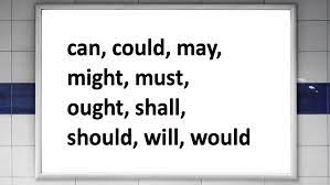 The modal verbs in english grammar are can, could, may, might, must, need not, shall/will, should/ought to. Definition And Examples Of A Modal In English
