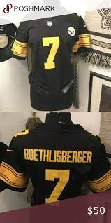 Womens Lg Ben Roethlisberger Jersey Perfect Condition Only Worn 1 Time Tops Sweatshirts Hoodies Sweatshirt Tops Sweatshirts Hoodie Women