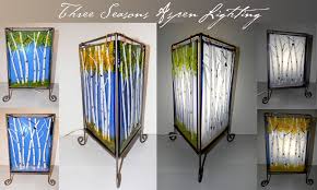 Maybe you would like to learn more about one of these? Buy Custom Made Three Seasons Fused Glass Table Lamp Made To Order From Mountin Designs Custommade Com