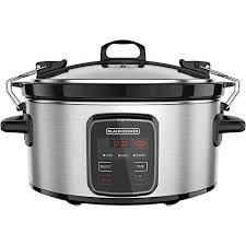 Horno Eléctrico Black And Decker Toast R Oven Black Decker Best Programmable Crock Pot 6 Quart Slow Cooker With Wifi Enabled Kitchen Appliances Slow Cooker Black And Cocinas