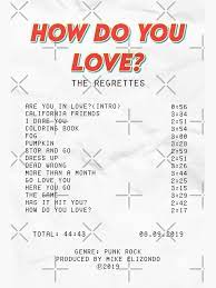 Download Album Receipt Poster By Bianeckaaa In 2021 Album Receipt The Regrettes Music Cover Photos
