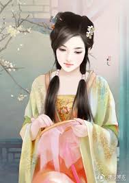 Image result for tranh vẽ thiếu nữ