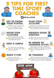 How to become a sports coach. 8 Tips For First Time Sport Coaches Believeperform The Uk S Leading Sports Psychology Website