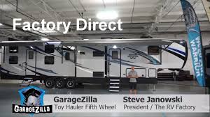 5th wheel rv with garage. Garagezilla 4620w 20 Feet Toy Hauler Fifth Wheel Weekend Warrior Youtube