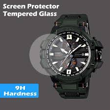 Screen Protector Tempered Glass For Casio Watch G Shock Protrek Edifice G Shock Baby G