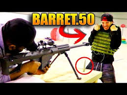 A companhia também manufatura uma configuração bullpup do rifle.50, a. Me Disparan Con Una Barret Cal 50 De Airsoft Mi Nueva Arma El Mejor Francotirador Makiman Youtube