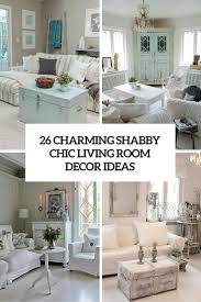 Bohemian shabby chic style is a fun way to express your inner wanderlust. 26 Charming Shabby Chic Living Room Decor Ideas Shelterness