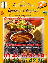 Maybe you would like to learn more about one of these? L Oasis Restaurant Livraison Couscous 117 Rue Jean Jaures Maisons Alfort Val De Marne 94700
