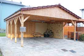 Carport 6 00 X 9 00 M Satteldach 25 Fichte Kvh Abstellraum
