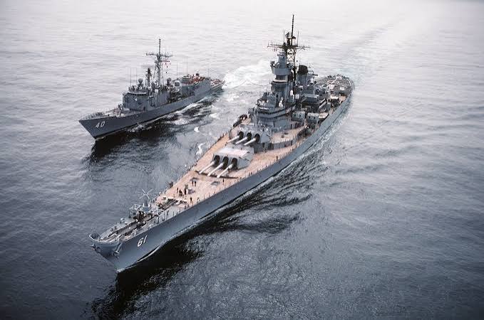 America's Battleships Almost Became Part Aircraft Carriers | by Trench Art  | Trench Art | Medium