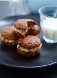 German Chocolate Sandwich Cookies Ricardo Recipe Chocolate Sandwich Cookie Recipe Decadent Chocolate Desserts Favorite Cookie Recipe