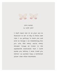 Lang Leav Love Poem Soul Mates Love Poetry Art Gifts For Valentine S Day Gifts For Her Love Poetry Gift Lang Leav Soul Mates Mate Quotes Soulmate Quotes Words