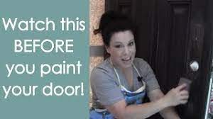 Using a brush and roller combination is fast and provides a superior finish, free from brush marks. How To Paint A Front Door Without Brush Marks Renee Romeo Youtube