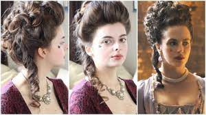 18th Century Hair Tutorial Hulu Harlots Victorian Hairstyles 1800s Hairstyles Old Hairstyles