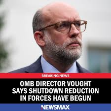 BREAKING NEWS: Layoffs in the federal government have officially begun,  according to Office of Management and Budget Director Russell Vought.