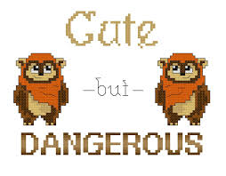 Ewoks Cute But Dangerous Cross Stitch Pattern Etsy Cross Stitch Christmas Cards Cross Stitch Patterns Cross Stitch