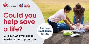 CPR & AED Awareness Griffith 25 June 2026