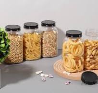 Amazon.com: novelinks 32 oz Mason Jars with Plastic Lids, 12 ...