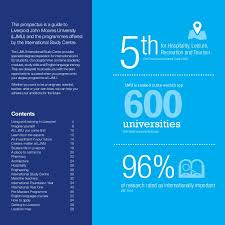 Liverpool john moores university (brevis: Liverpool John Moores University Ljmu Isc Brochure 2016 Lr