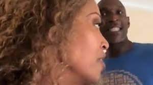 Ex-NBA star Joe Smith will NOT leave his wife Kisha Chavis - despite her  filming his reaction when he found out she has a secret OnlyFans account,  as she insists: Hell come