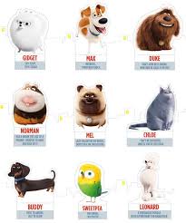 Free Secret Life Of Pets Party Printables Secret Life Of Pets Animal Party Pets