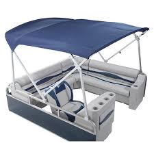 Pontoon bimini top fitting 1 1 4. Deckmate Heavy Duty Pontoon Boat Tops 8 W X 8 L Pontoon Bimini With