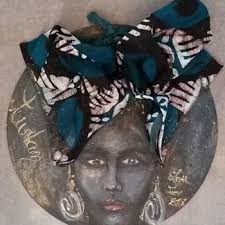 La Negrita, Drawing by Lucie Lou Blanchard