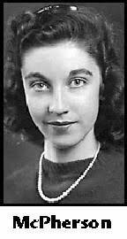 CAROLYN McPHERSON Obituary (2010)