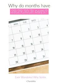 Why Do Months Have 28 29 30 31 Days Wonder Day This Or That Questions