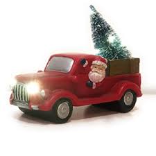 Check spelling or type a new query. Amazon Com The Nifty Nook I Vintage Christmas I Red Truck I Led Lighted I Farmhouse Look I Home Decor I Great Gift Home Kitchen