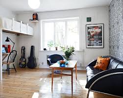 Tiny Studio Apartment With A Cozy And Airy Interior