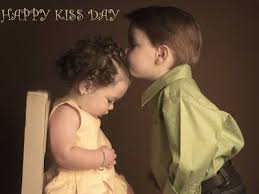 Happy Kiss Day Hd Images 2018 Download Cute Baby Couple Kids Kiss Happy Kiss Day