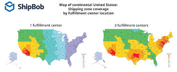 shipping zones how distance affects fulfillment cost usps