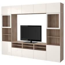 Besta Tv Komb Mit Vitrinenturen Grau Las Nussbaumnachb Jetzt Bestellen Unter Https Moebel Ladendirekt De Wohnzimmer Tv Hifi Moebe Tv Storage Home Ikea