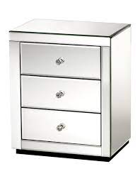 Mirrored bedside cabinets available in copper, white grey , and natural wood with mirrored accents. Artiss Mirrored Bedside Tables Myer