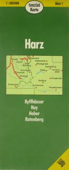 Deutschland harz karte vom harz, landkarte harz stadtplan und karte von harz karte bad lauterberg im harz von ortslagekarte landkarte für camping prahljust: Tourist Karte Harz Blatt 1 Ca 26 X 12 Cm Landkarte 1990 1 Auflage Versandantiquariat Hobald