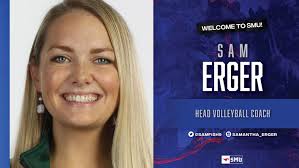 SMU Names Sam Erger Head Volleyball Coach