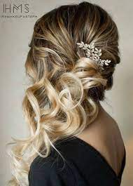 6 Romantic Wedding Hairstyles That Will Make Him Fall In Love All Over Again Wilkie Long Hair Styles Side Swept Hairstyles Hair Styles