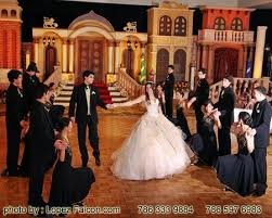 Creating a realistic tropical vibe is easy with luau decorations from shindigz. Venetian Masquerade Quinceanera Party Theme Masquerade Quince Venetian Nights Photography Video Dresses Decoration Stage Choreography Cakes Fifteens