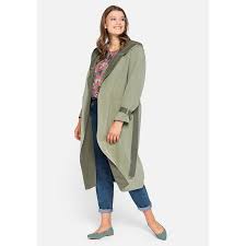 Diane von furstenberg metallic striped leather clutch in brick | modesens. Mantel In Khaki Fur Frauen Damenmode In Khaki Bei Fashn De