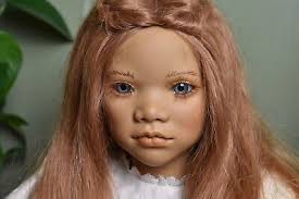 Annette Himstedt Puppen Kinder Images of Childhood “Tara” 26in -Artist  Signed