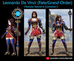 Or where her defense ignore and invincibility pierce properties would be beneficial (and if sherlock holmes is not. Leonardo Da Vinci Fate Grand Order Youtube Tutorial In Comments Soulcaliburcreations