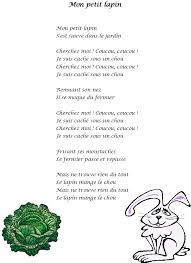 Comptine Mon Petit Lapin Paroles Illustrees De La Comptine Mon Petit Lapin Comptine Mon Petit Lapin Comptines Petit Lapin