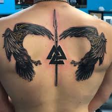 When in doubt, it all comes back to odin. Viking Raven Art Shefalitayal