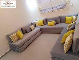 Salon Moderne Sejour Moderne Sejour Gris Canape Crea Design Living Room Decor Colors Farmhouse Living Room Furniture Moroccan Living Room