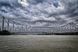 Howrah Bridge Aka Rabindra Setu With Storm Cloud Stock Image Image Of Rabindra River 122156861