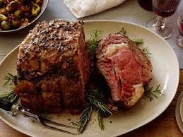 This boneless prime rib roast spends a night in the refrigerator to dry before being rubbed with horseradish and mustard, sprinkled with seasonings this prime rib was ''fantastic''.served this on christmas eve. Christmas Dinner Recipes Ideas Cooking Channel Christmas Recipes Food Ideas And Menus Cooking Channel Cooking Channel