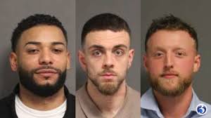 State police say these men attacked another man for telling them to quiet  down at a business in #Willington.
